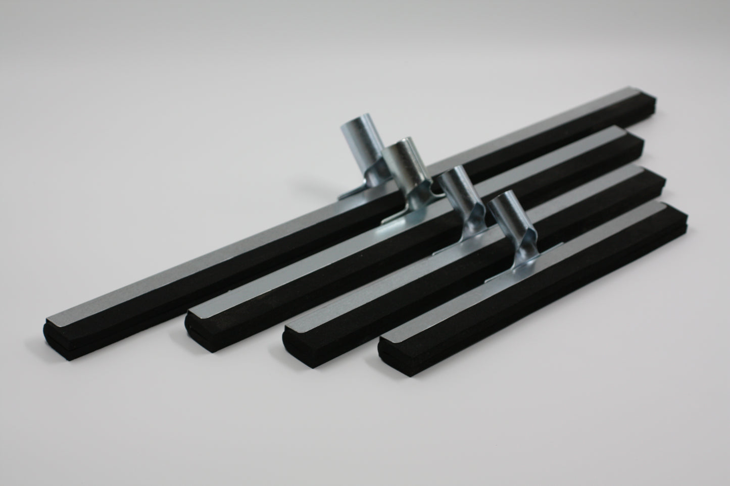 Besenmann Premium-Wasserschieber – Metallkörper mit Gummilippe, 40–100 cm