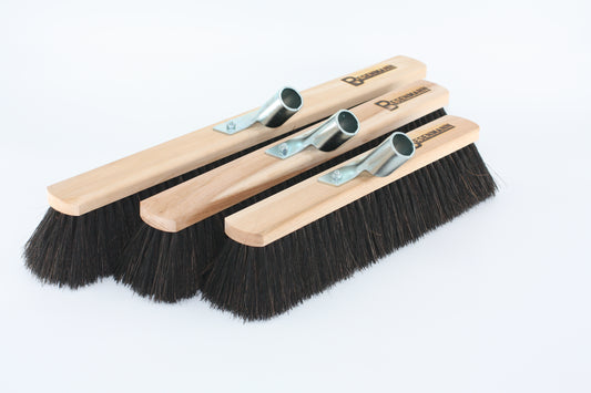 Besenmann Hallenbesen Arenga „Pure“ – 80 cm mit 180 cm Stiel